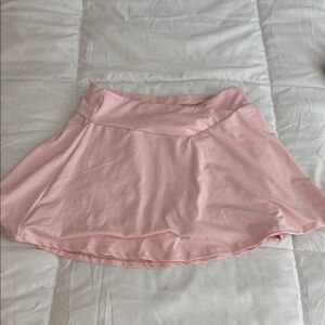 SHEIN Light Pink Skater Skort